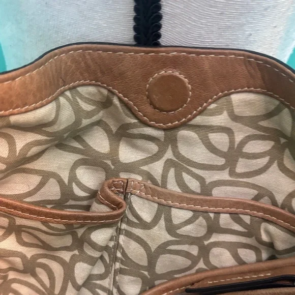 Fossil Tan Leather Shoulder Bag - Picture 11 of 16